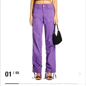 Iamgia Ryder cargo pants in purple